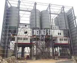 HZS180攪拌站安裝現(xiàn)場(chǎng)